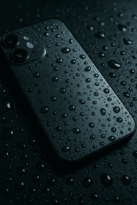 Teléfono mojado , móvil húmedo