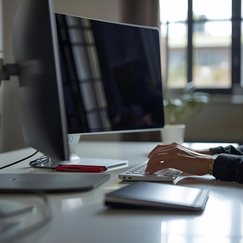 Arreglando un ordenador en Lanzarote